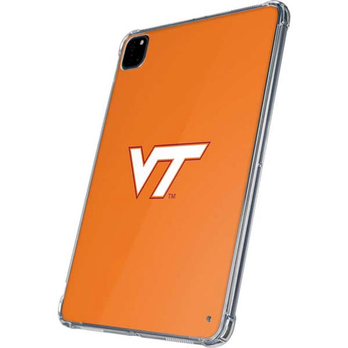 Virginia Tech University Orange iPad Pro 11in (2024) Clear Case